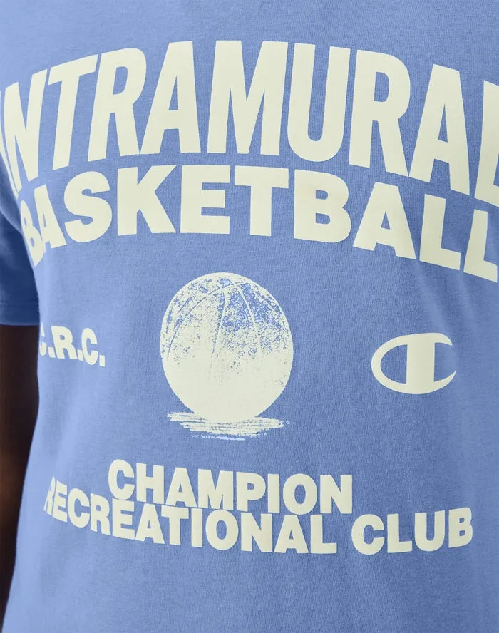 Champion Classic Graphic T-Shirt, Intramural Basketball Plaster Blue GT23H 586Q8B R8Y