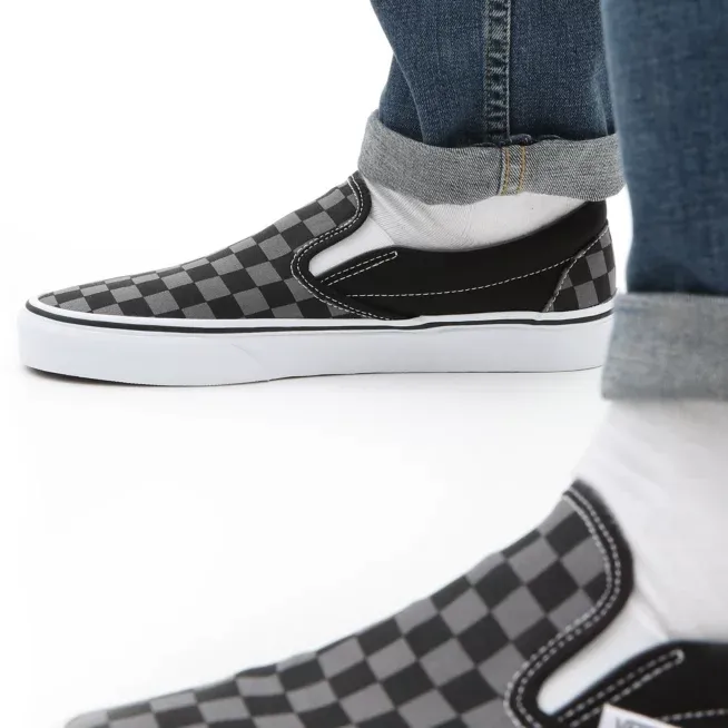 CHECKERBOARD CLASSIC SLIP-ON SHOES-Vn000eyebpj