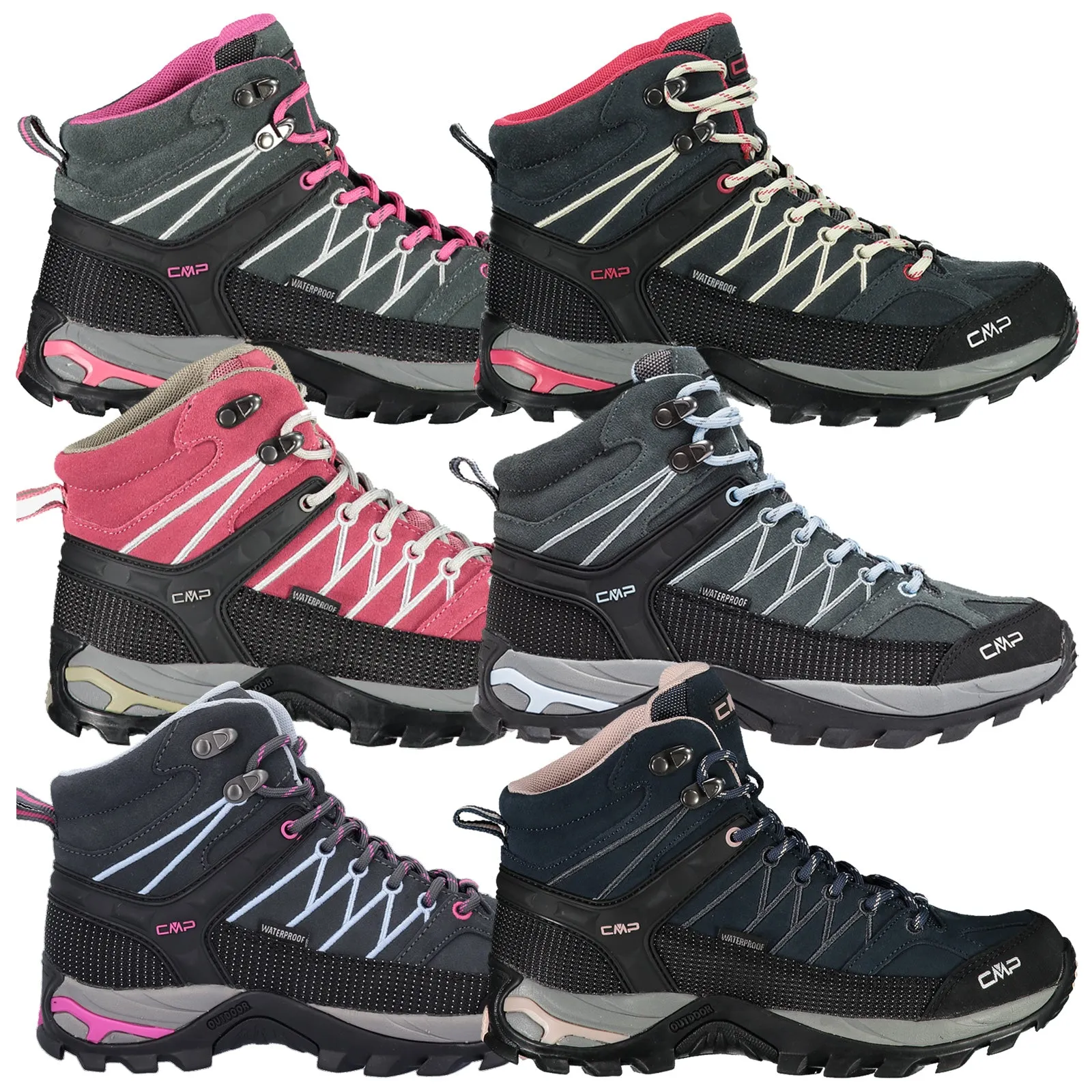 CMP Ladies Rigel Waterproof Hiking Boots