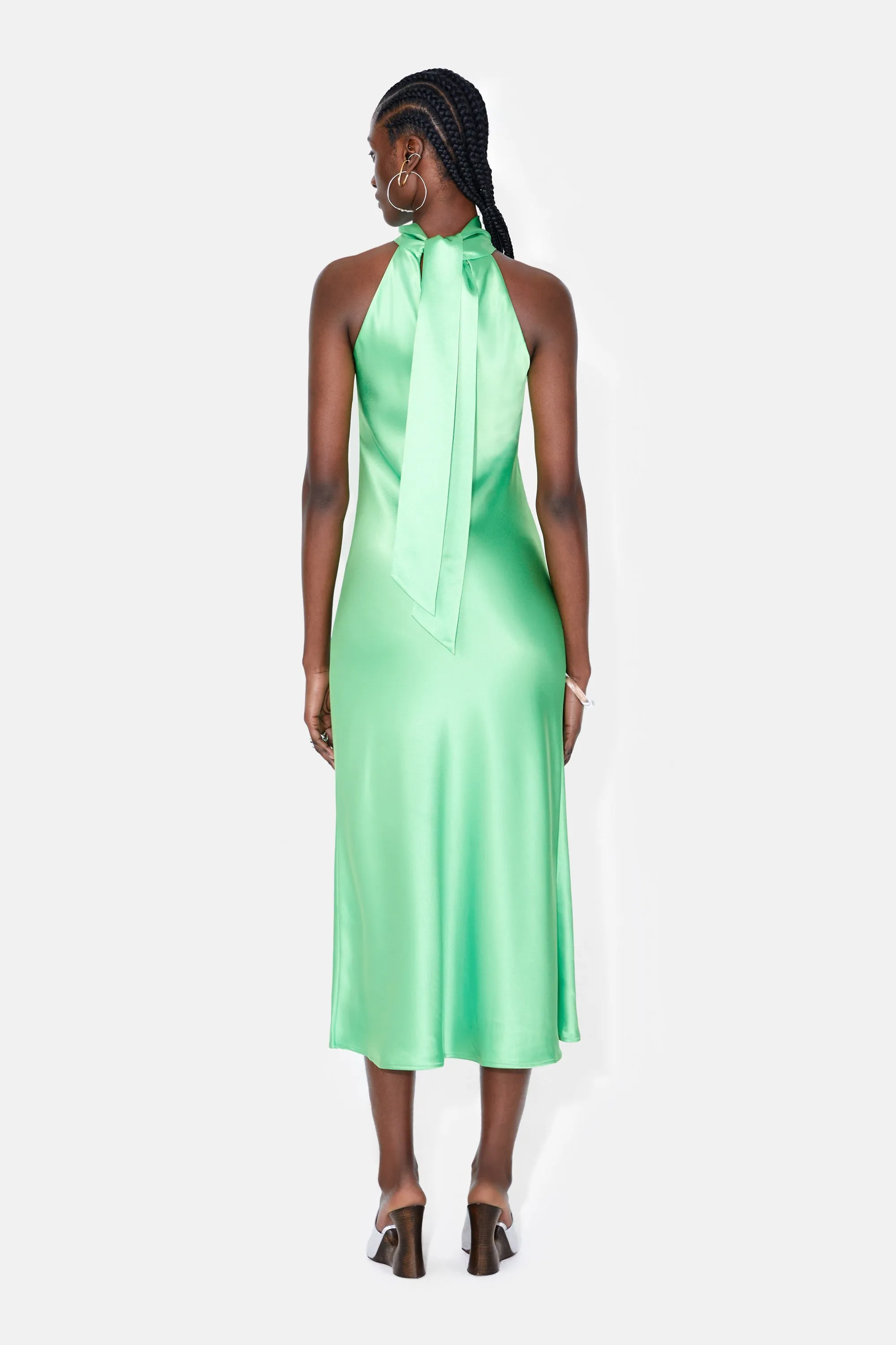 Cropped Sienna Dress - Paris Green