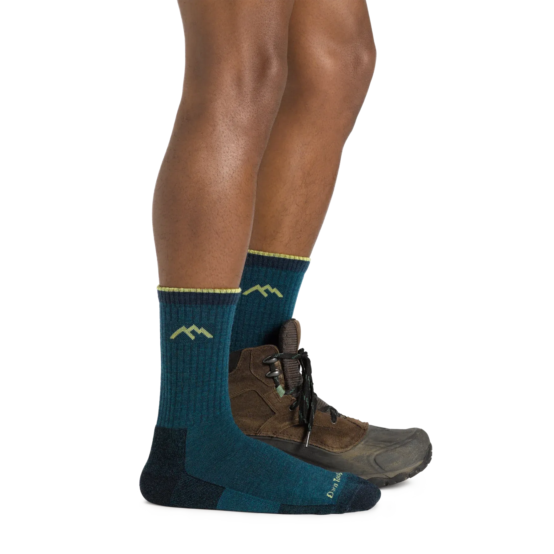 Darn Tough 1466 Men's Hiker Micro Crew Midweight Hiking Sock - Dark Teal