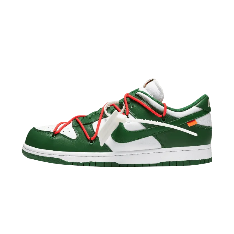 Dunk Low Off White Pine Green