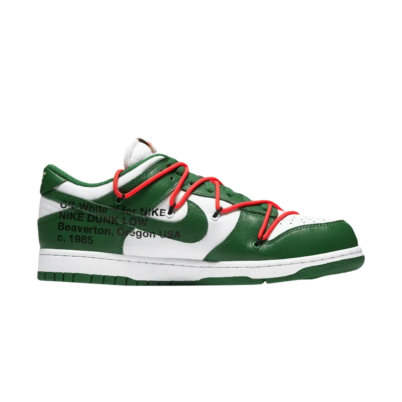 Dunk Low Off White Pine Green