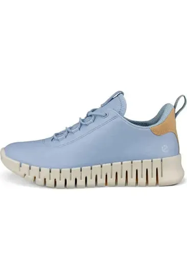 ECCO Gruuv ladies trainers 218203-60991 in Blue Bell