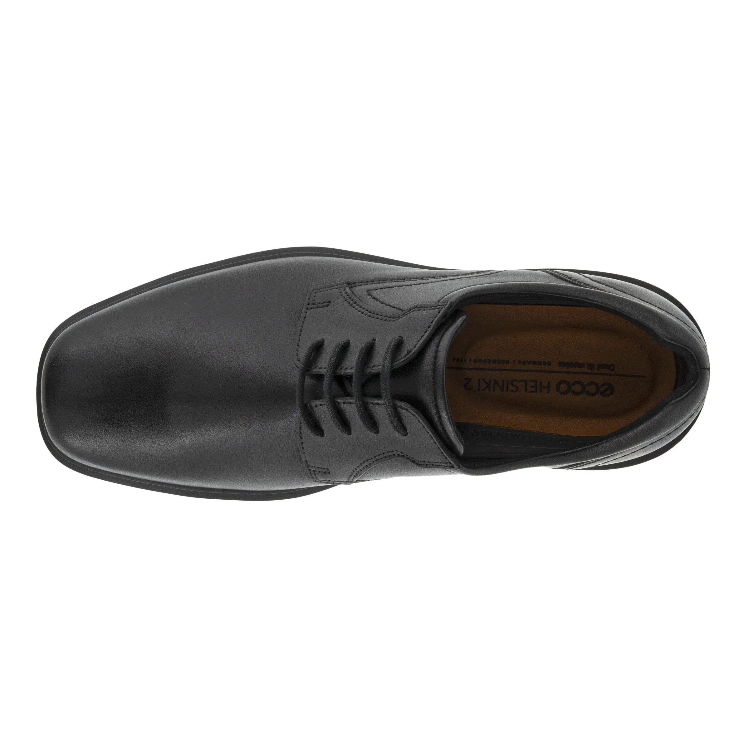 ECCO Helsinki 2 Plain Mens Black Lace-up Shoe