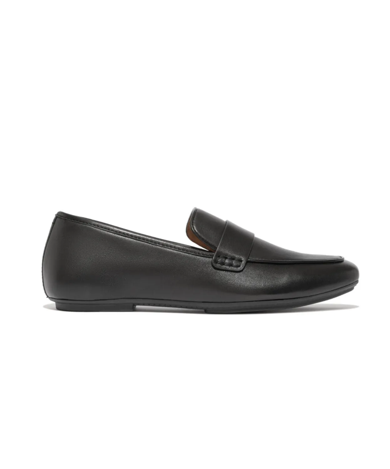 Fitflop Delicato Soft Leather Loafers Black