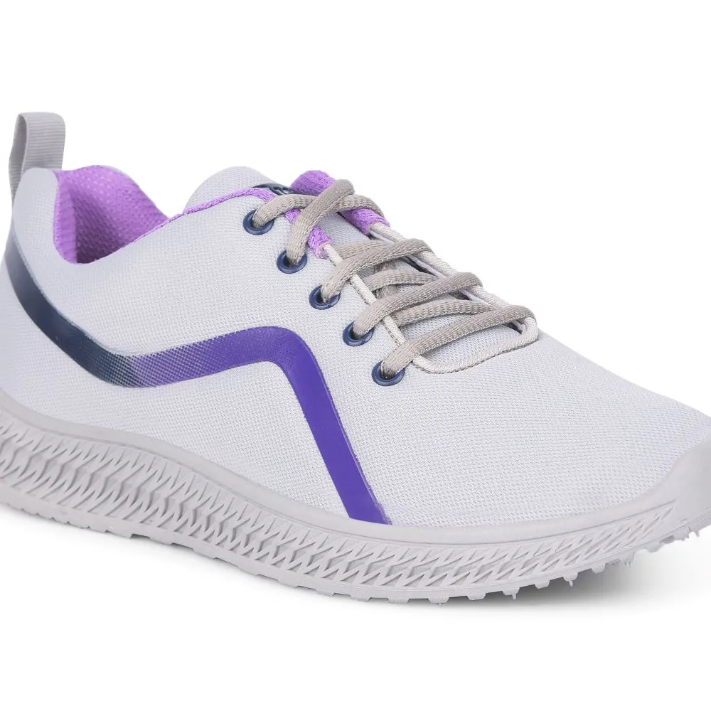 FORCE 10 By Liberty Women LYRA-02 Grey Sports Lacing Shoes