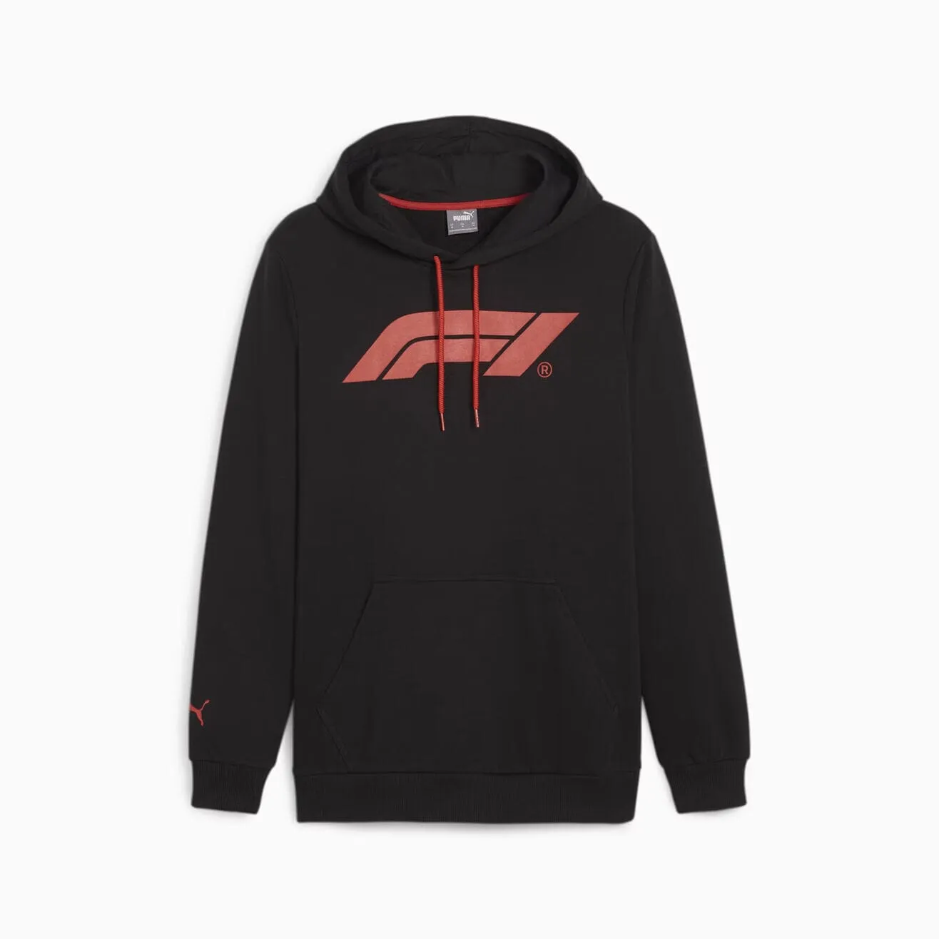 Formula 1 Tech Collection F1 Men's Logo Hooded Sweatshirt - Black/Red