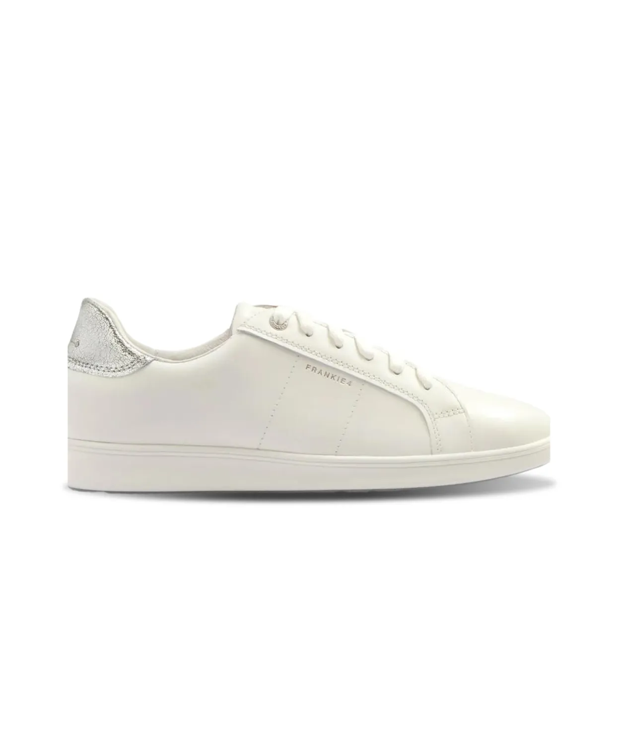 Frankie4 Jackie V White Silver Sneaker