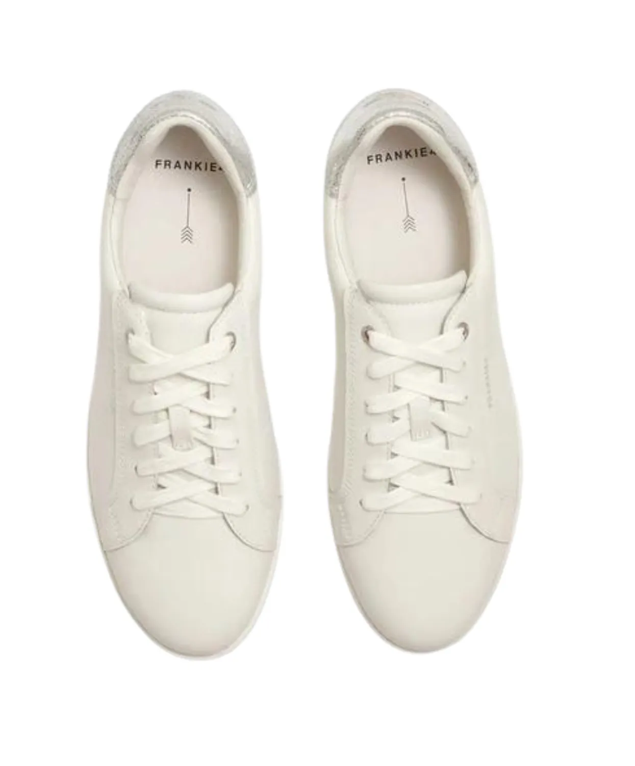 Frankie4 Jackie V White Silver Sneaker