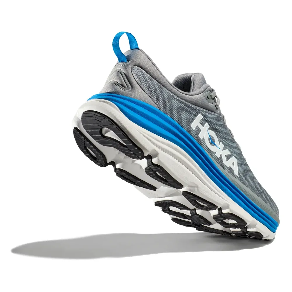 Hoka Gaviota 5 Limestone/Diva Blue Running Shoe (Men's)