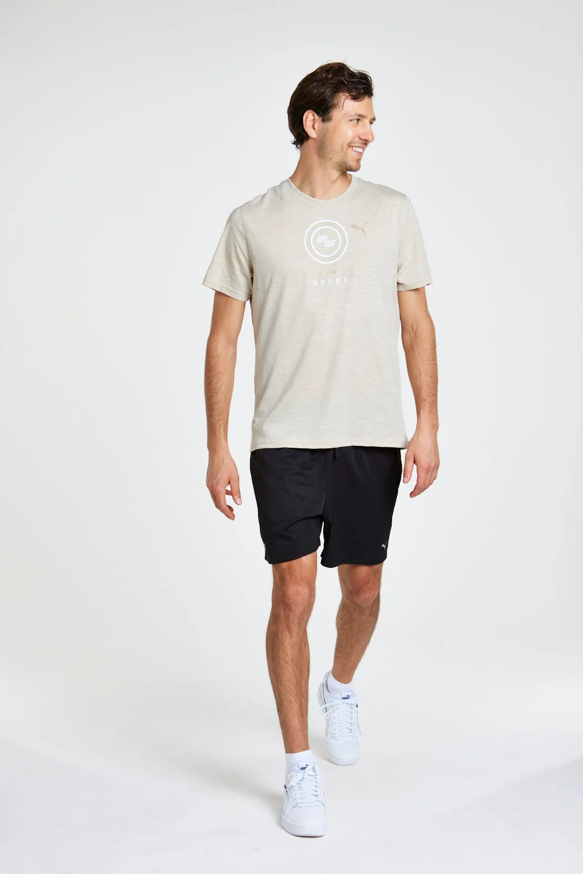 HYROX|PUMA Train Vertical Tee - Beige