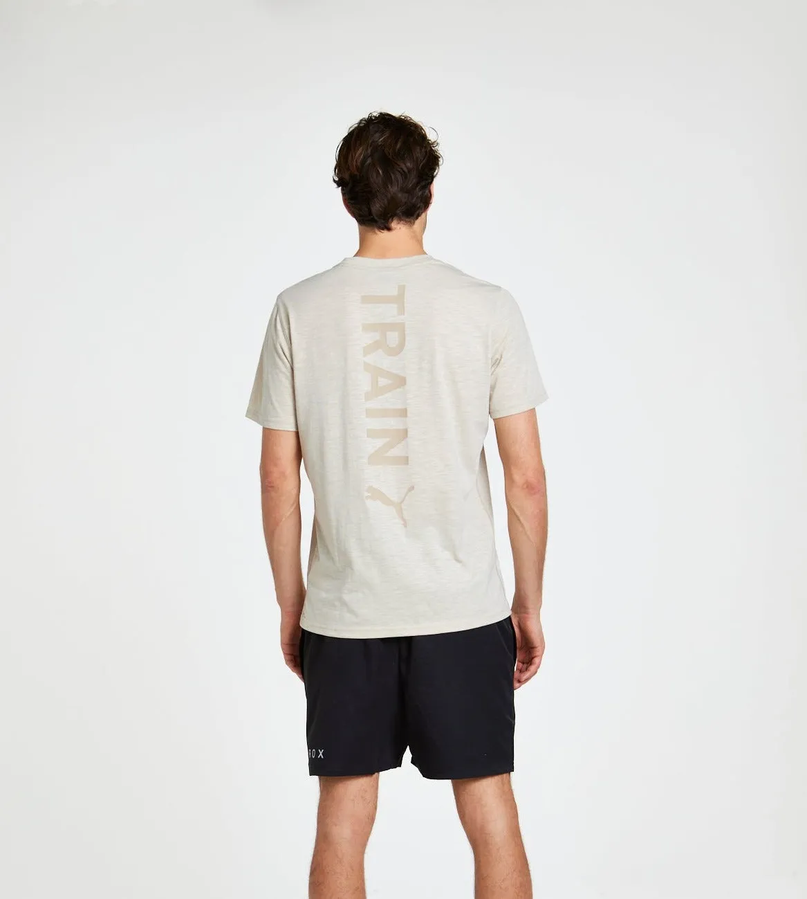 HYROX|PUMA Train Vertical Tee - Beige