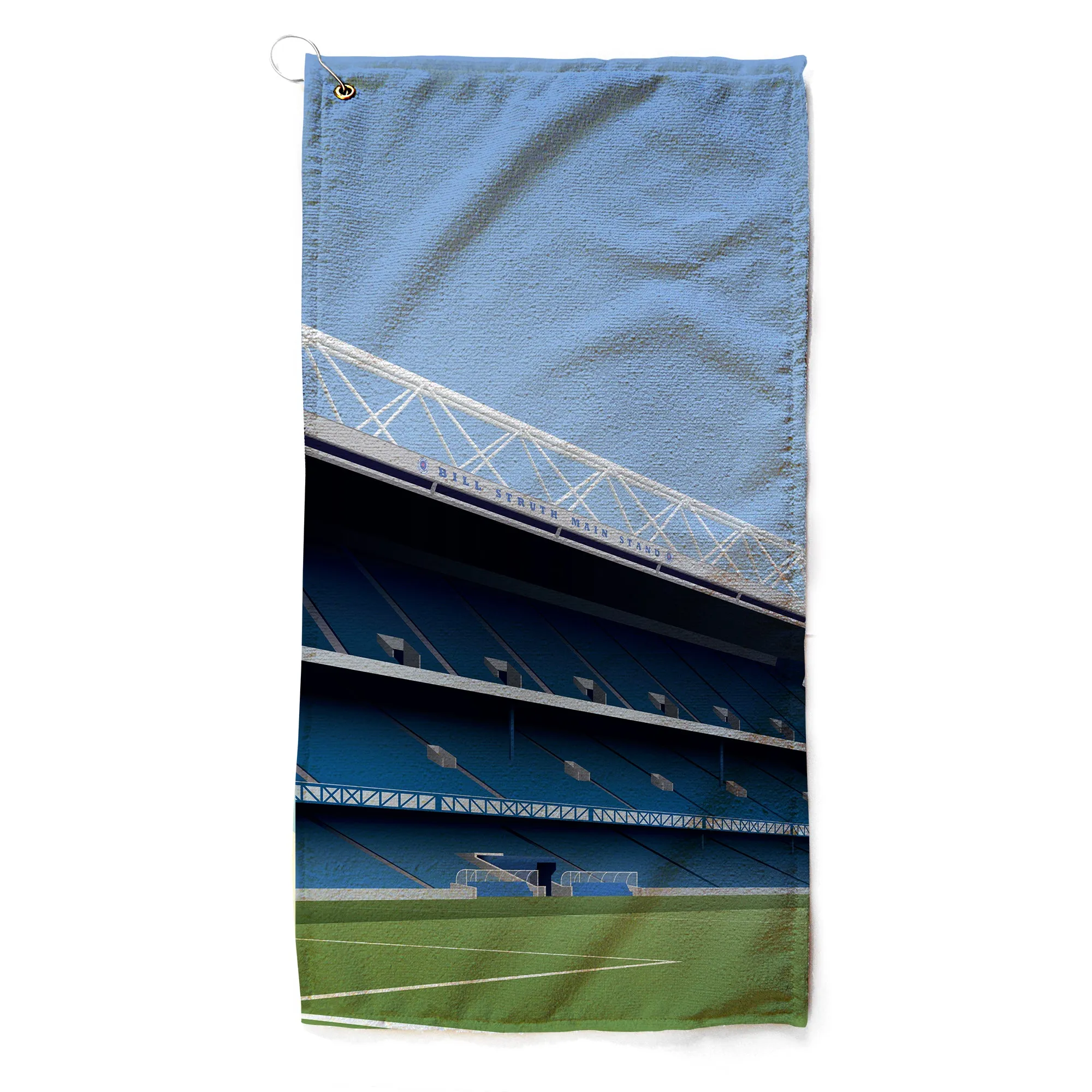 Ibrox Illustrated Golf Towel