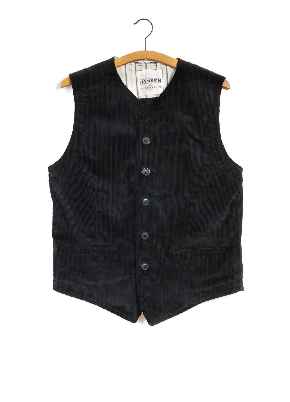 KAJ | Casual Waistcoat | Black