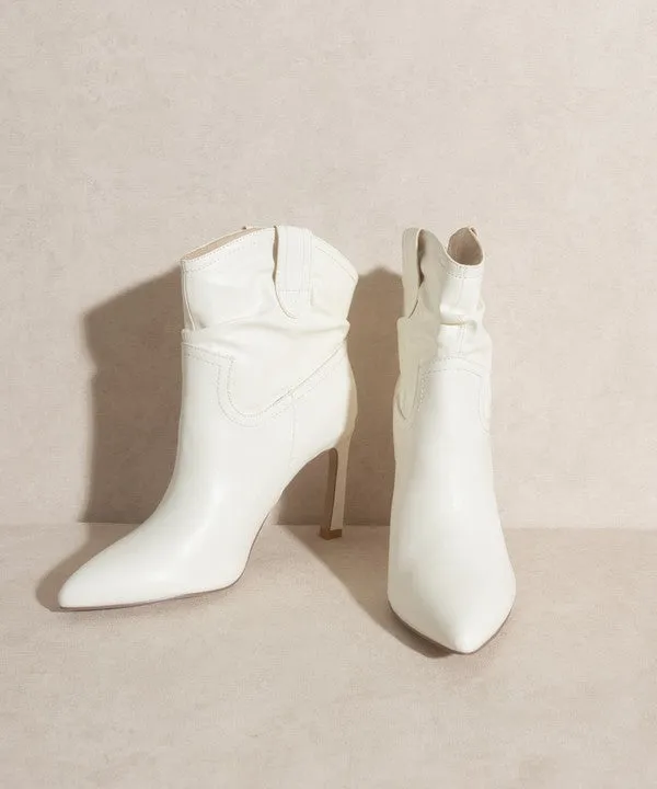 Kate - Slim Heel Booties