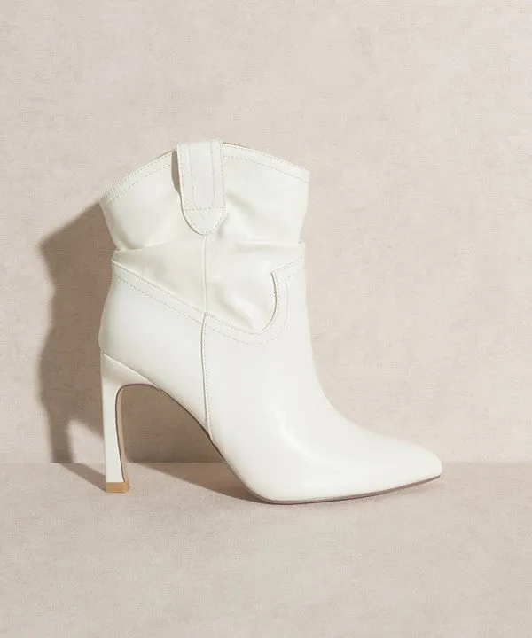 Kate - Slim Heel Booties