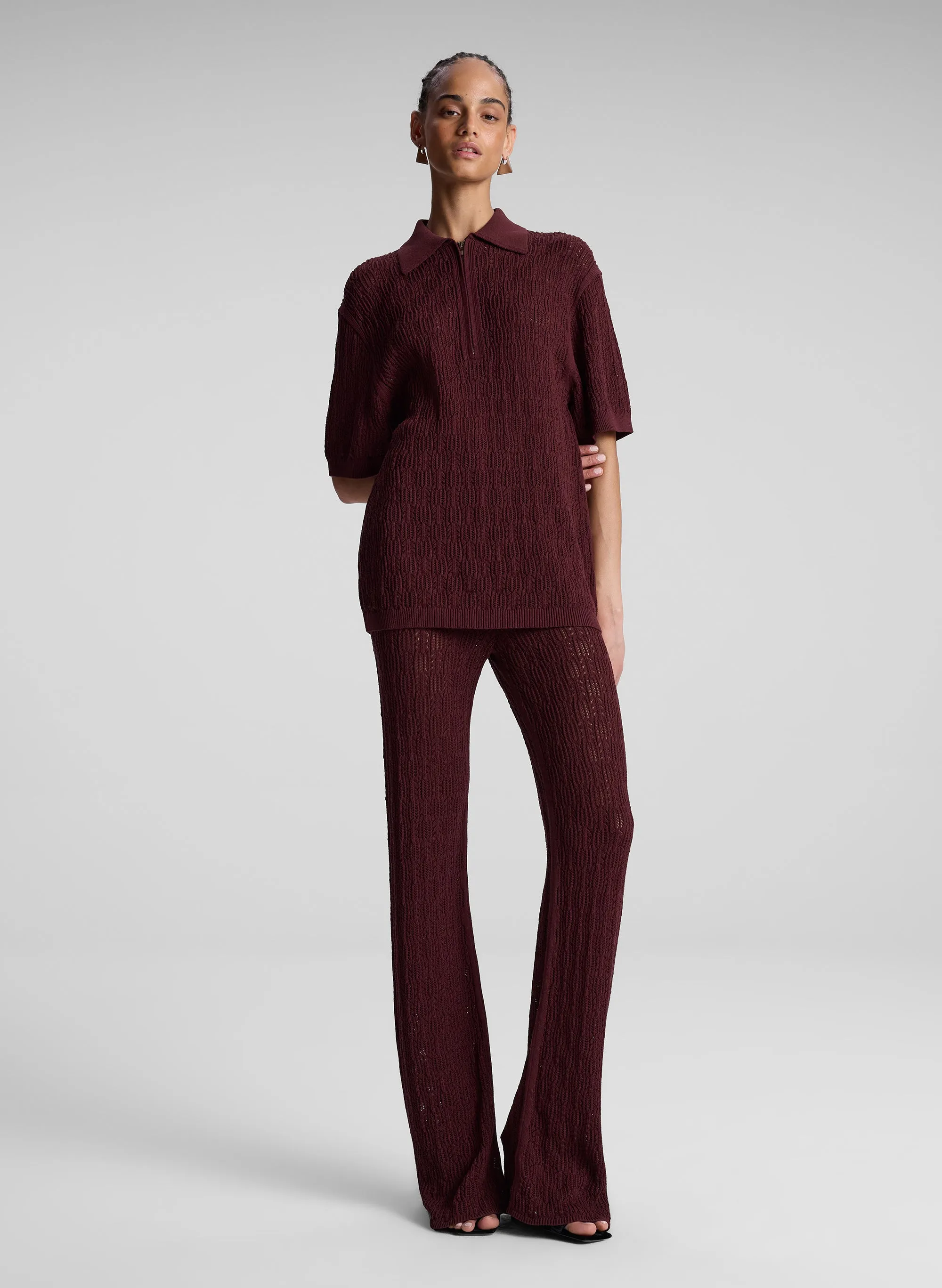 Keeley Pointelle Knit Pant