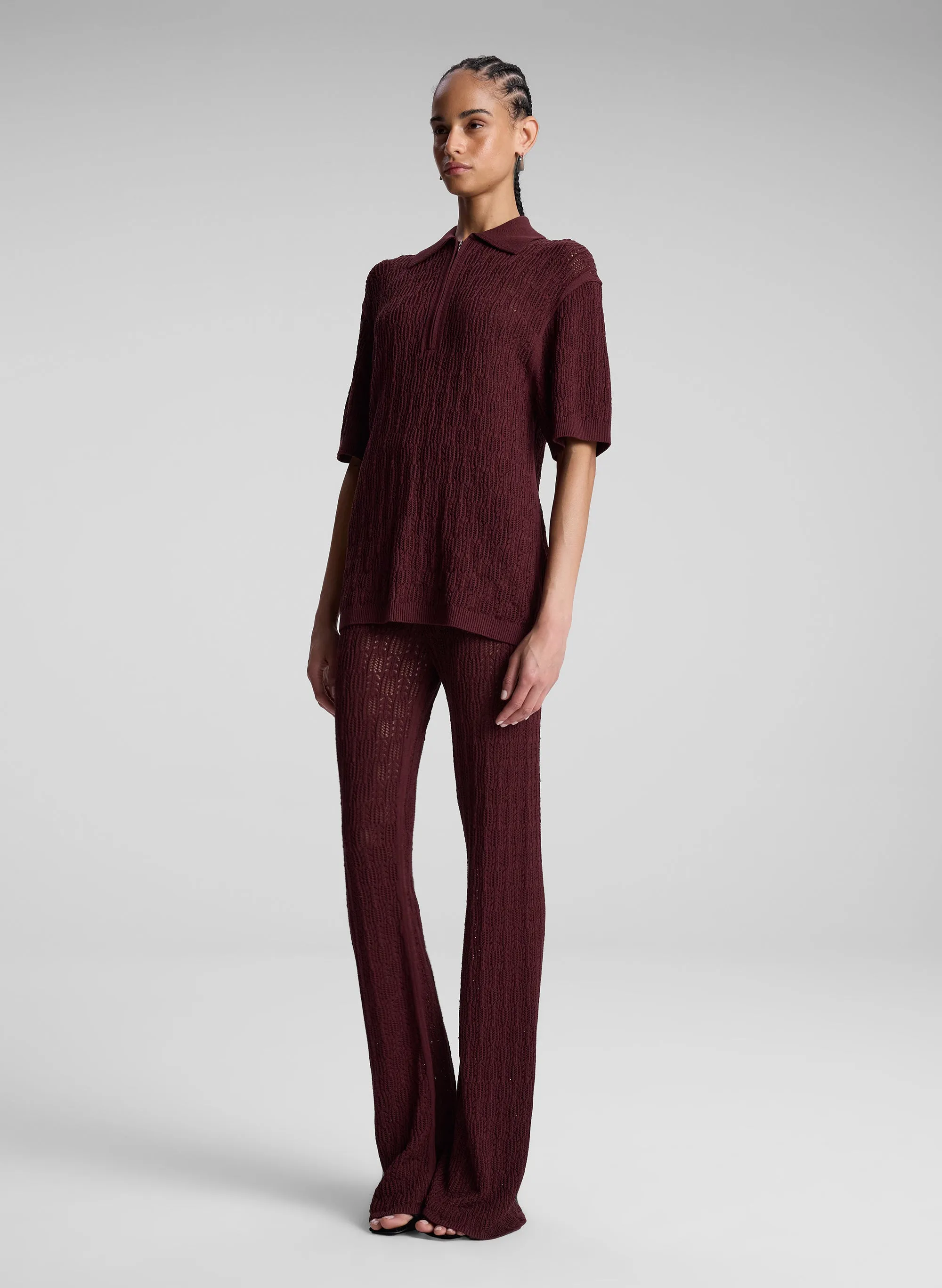 Keeley Pointelle Knit Pant