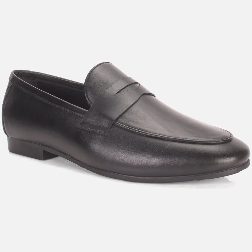 Men "APLYS" Leather Slide In Loafers Shoes