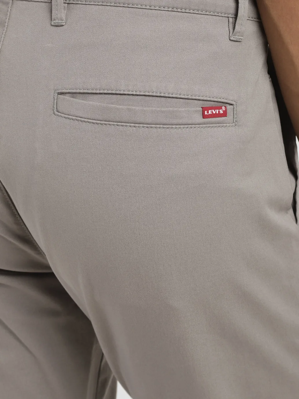 Men's 512 Grey Slim Tapered Fit Chinos