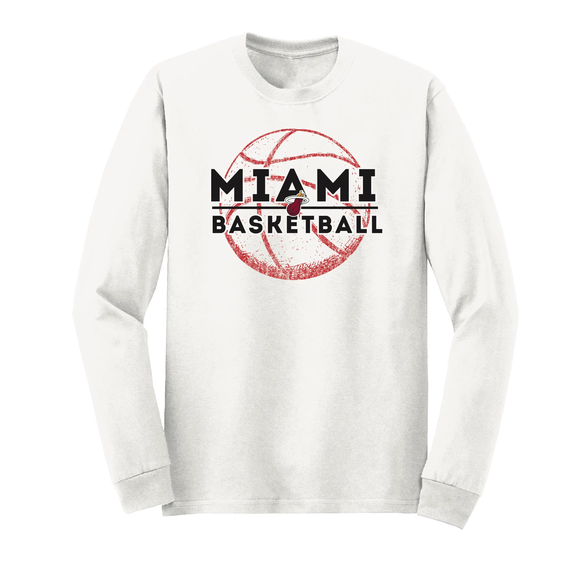 Miami HEAT Basketball Long Sleeve Tee