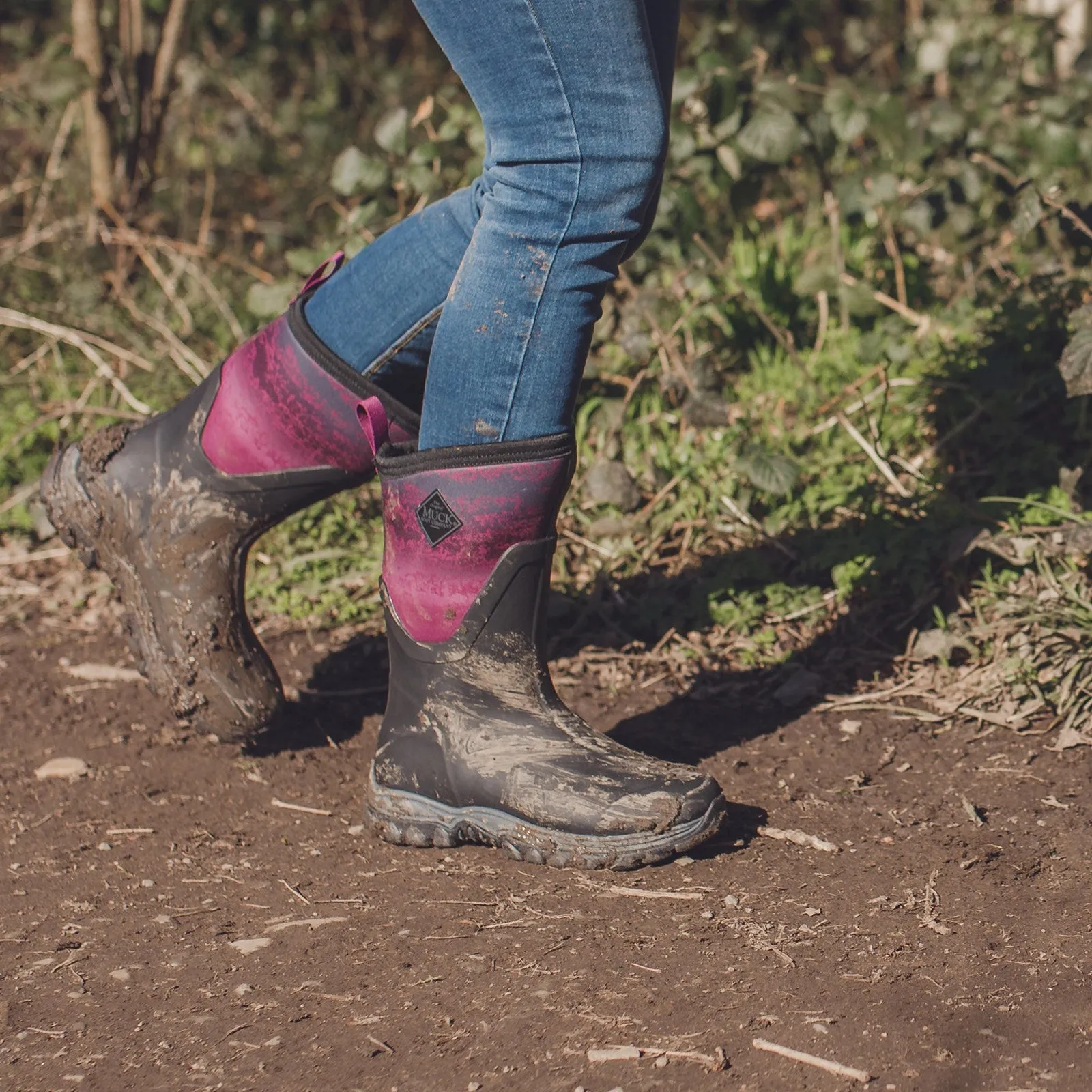 Muck Boots Arctic Sport Mid Pull On Wellington Boots