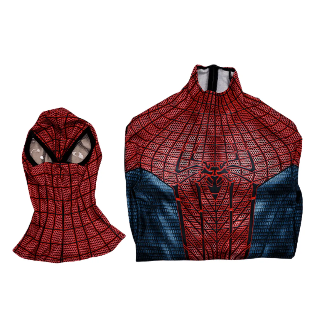 【New Arrival】Xcoser The Amazing Spider-Man Tight-Fitting Suit Marvel Onesie Cosplay Suit For Men（Pre-order，＞10 days）