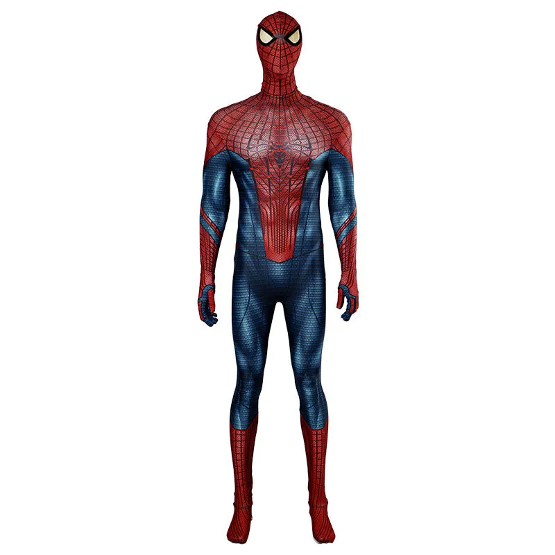 【New Arrival】Xcoser The Amazing Spider-Man Tight-Fitting Suit Marvel Onesie Cosplay Suit For Men（Pre-order，＞10 days）