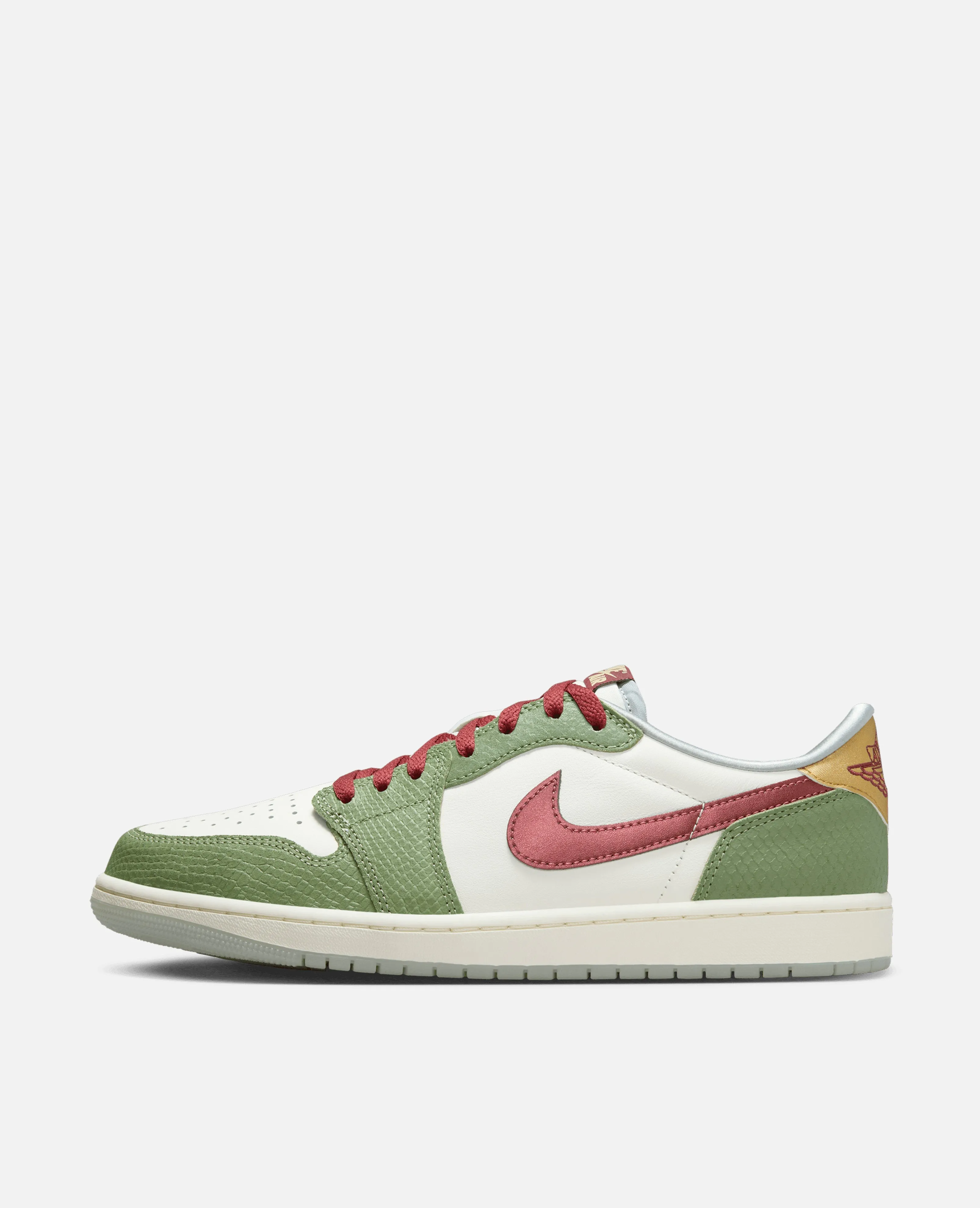 Nike Air Jordan 1 Retro Low OG CNY (Sail/Cedar-Oil Green-Light Pumice)