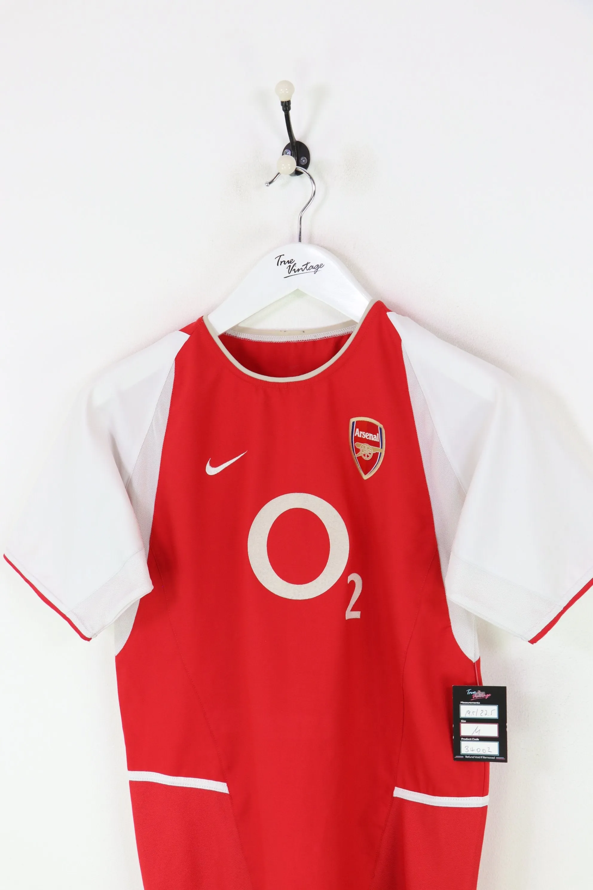 Nike Arsenal Football Shirt Red/White Medium