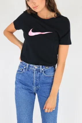 Nike T-Shirt Black Large