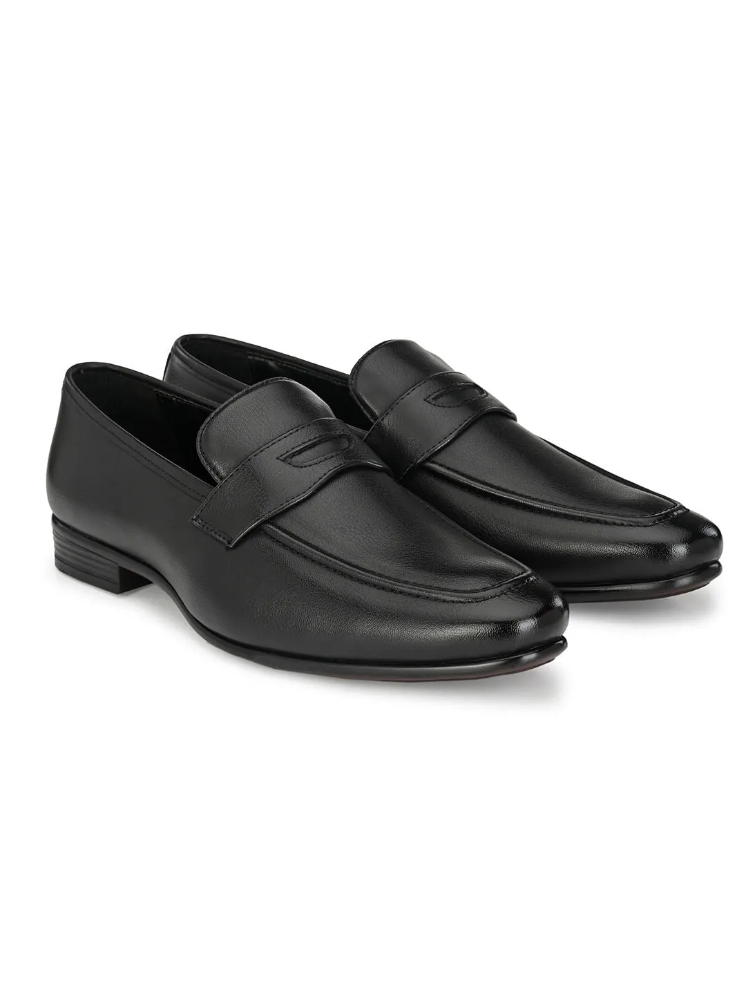 Pimp Black Penny Loafers