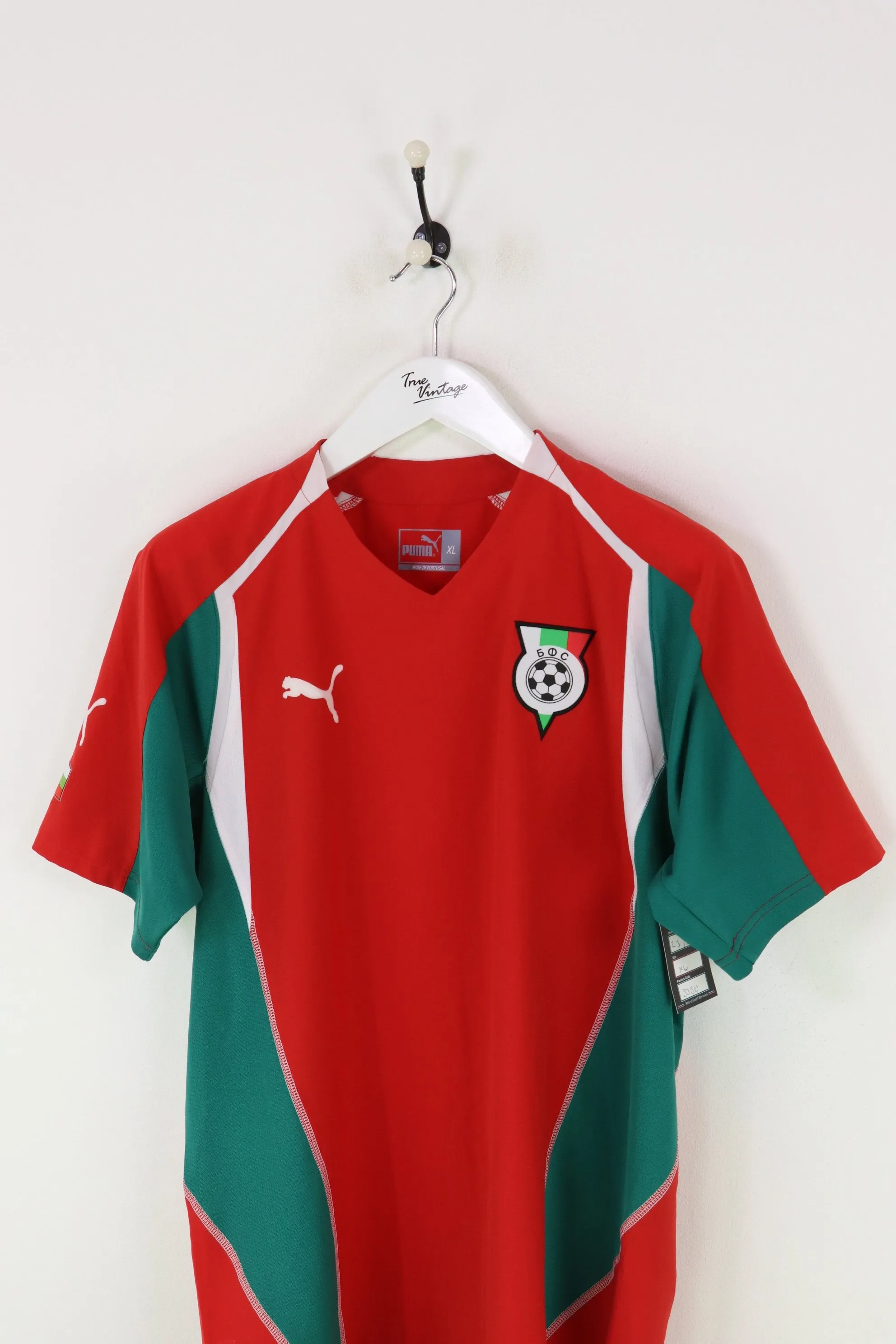 Puma Bulgaria Football Shirt Red XL