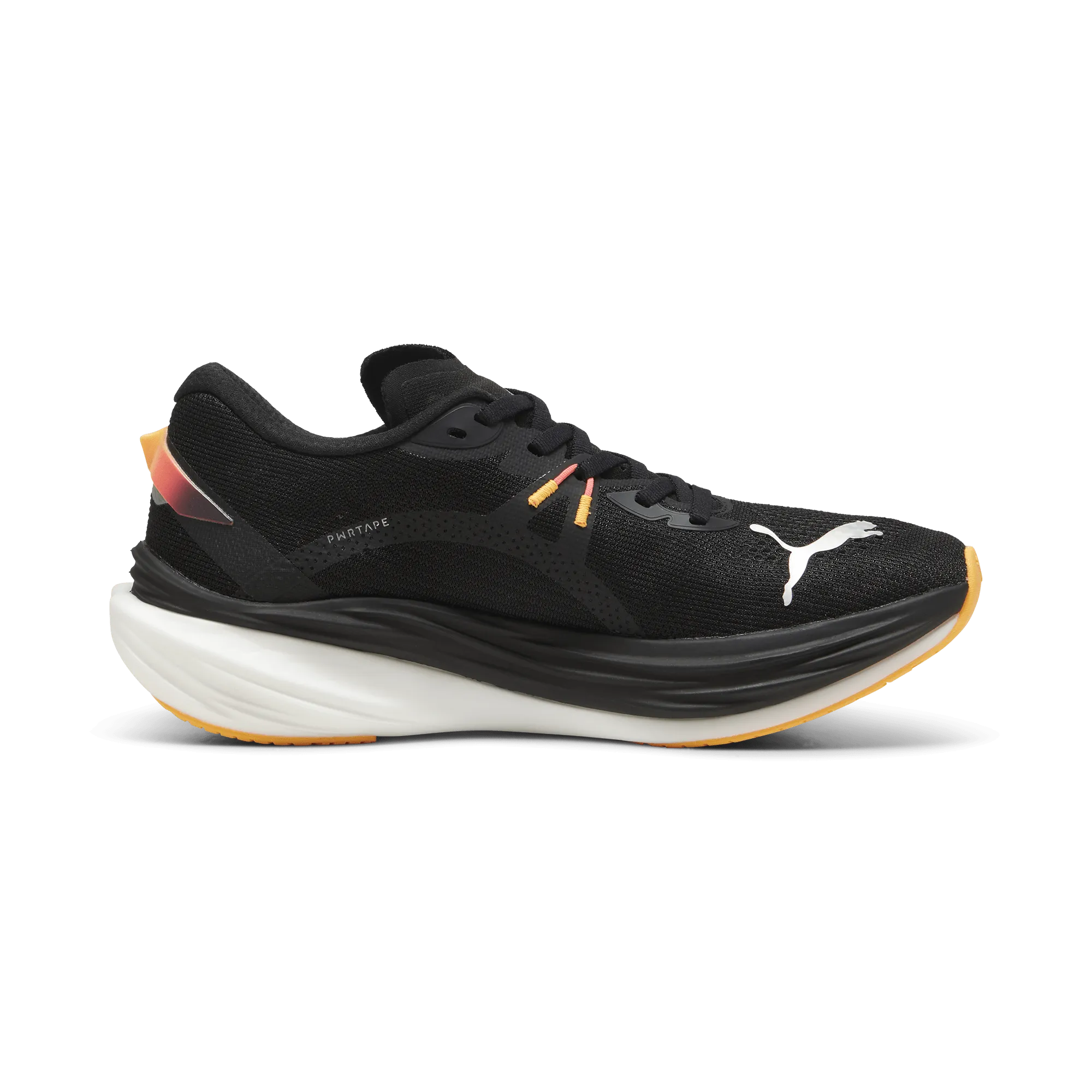 Puma Deviate Nitro 3 Men's Running Shoes AW24 Black/Sun Stream