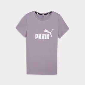 Puma Kids Essentials Logo Tee Purple/White _ 182025 _ Purple