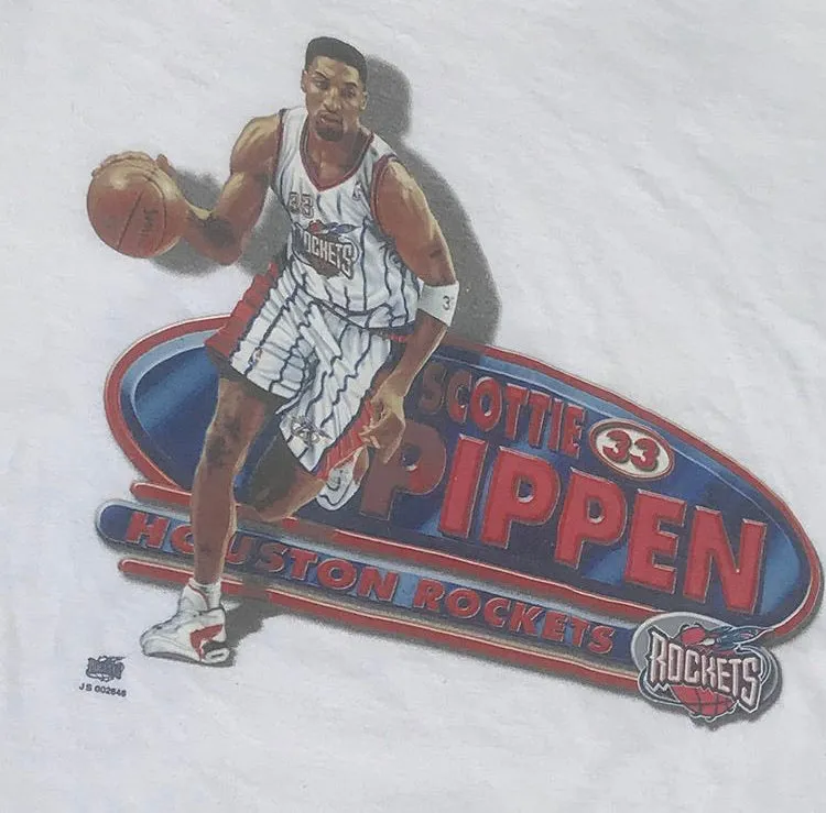 Rockets Scottie Pippen Tee