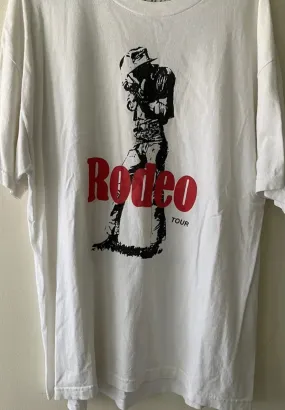 Rodeo 2015 Tour Cowboy Tee (White)