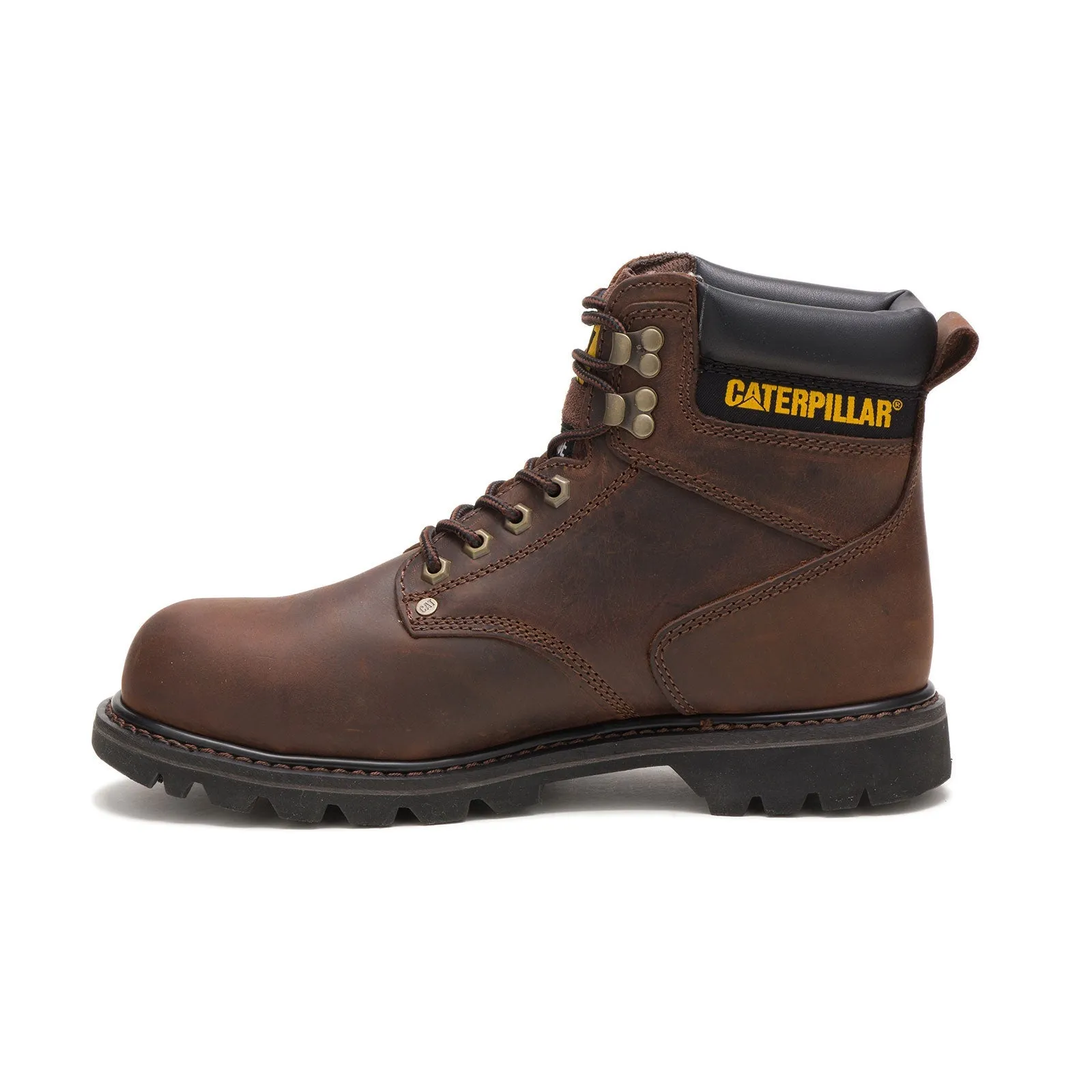 Second Shift Steel-Toe Work Boot Dark Brown