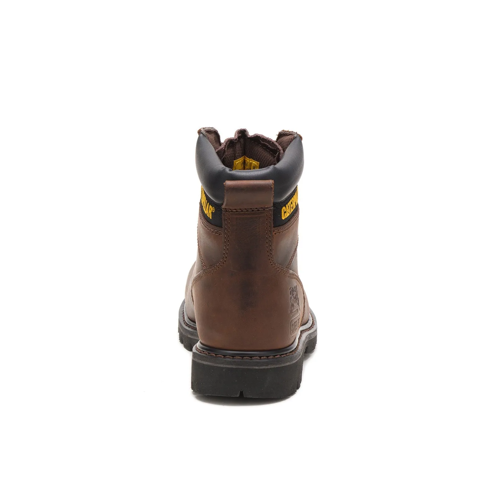 Second Shift Steel-Toe Work Boot Dark Brown