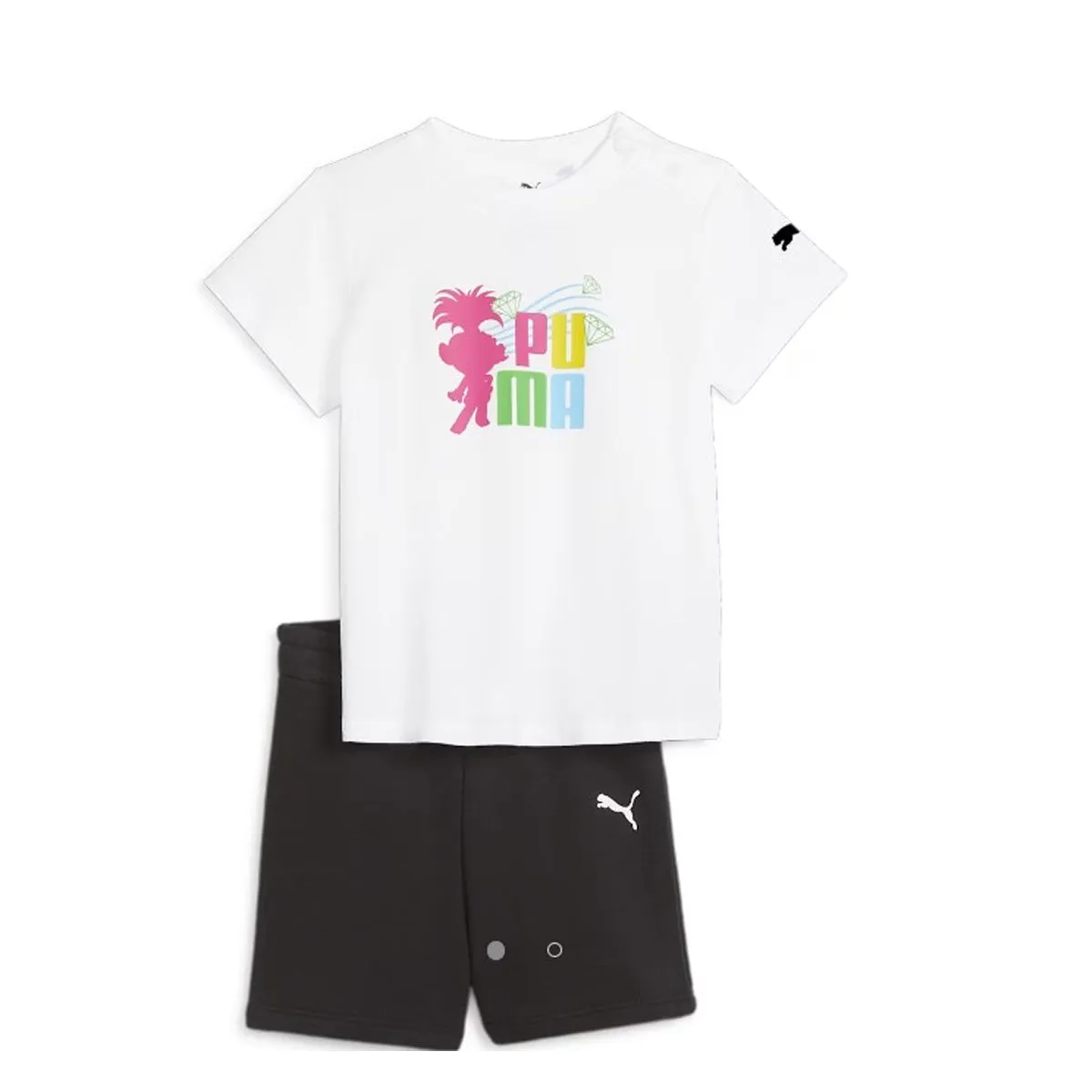   TROLLS Minicats Tee & Shorts Set