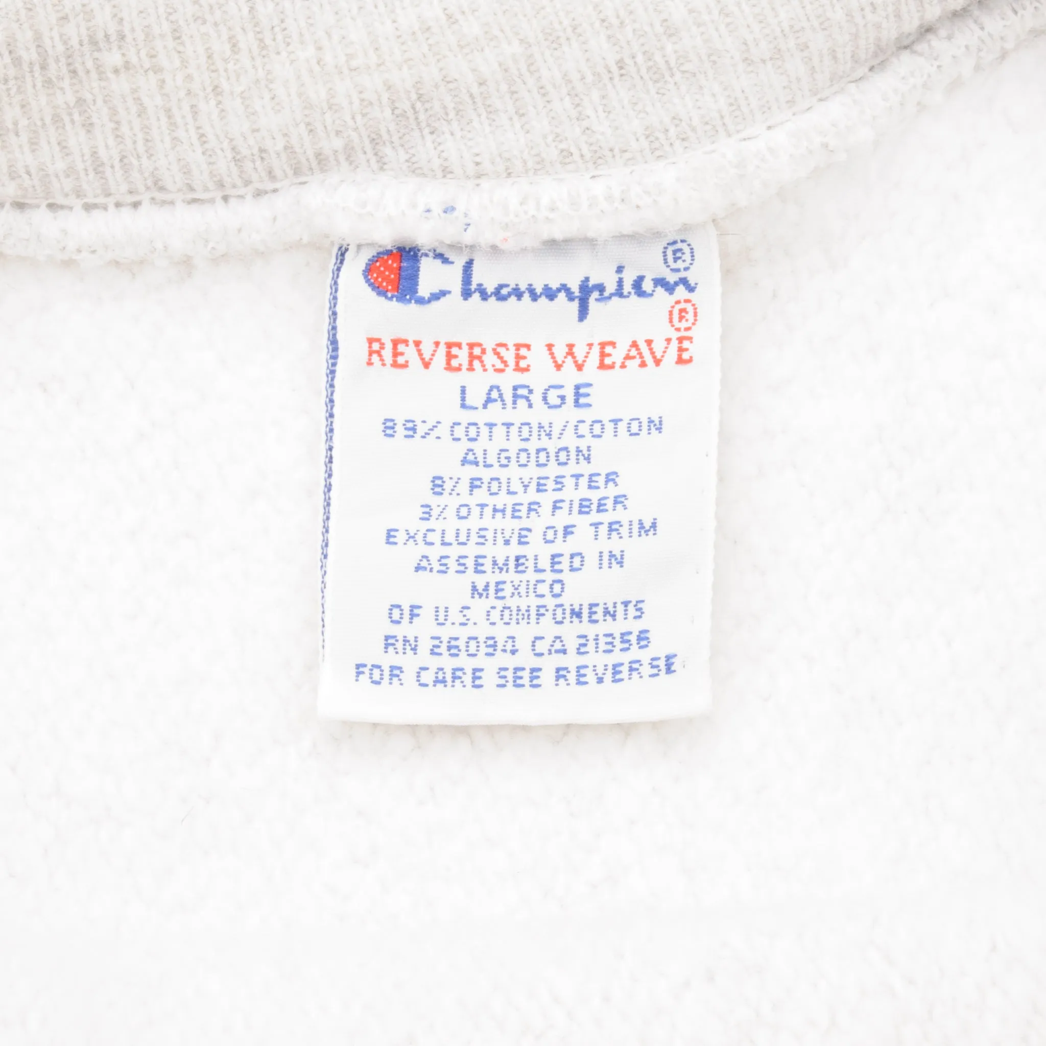 VINTAGE CHAMPION REVERSE WEAVE PRINCETON SWEATSHIRT 1990-MID 1990’S SIZE LARGE