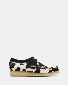 Wallabee (M) Black Cow Print