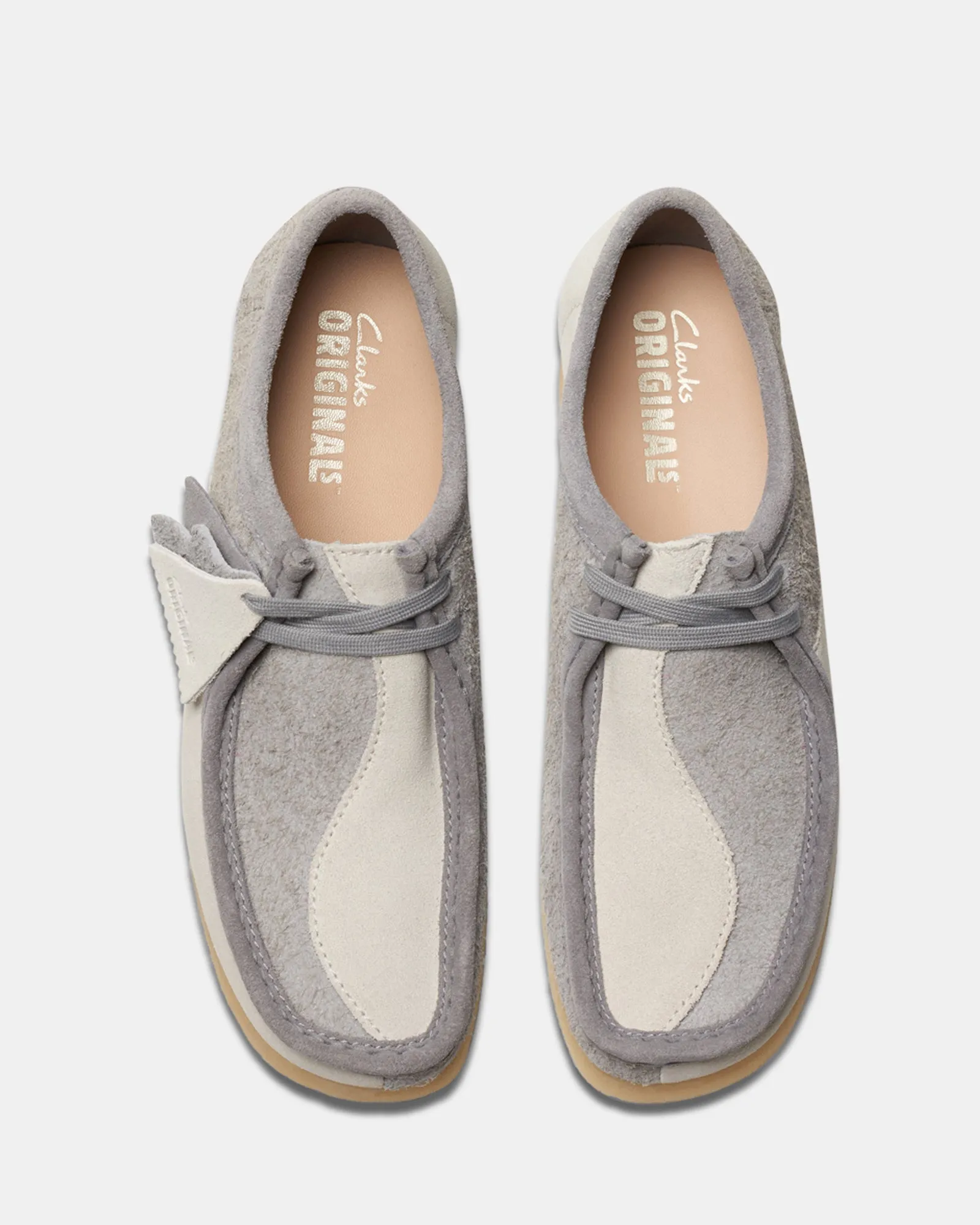 Wallabee (M) Grey/Off White