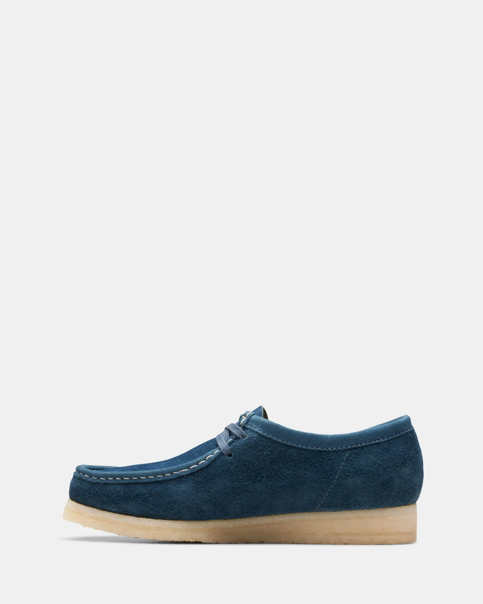 Wallabee (M) Navy/Teal Suede