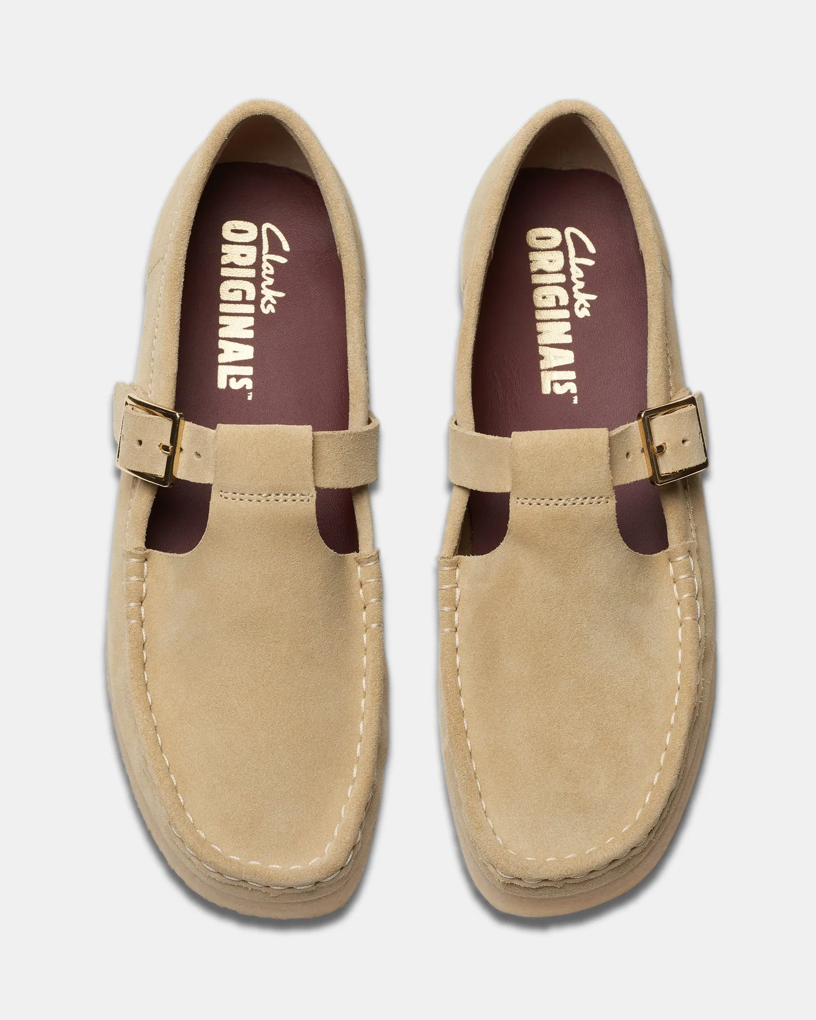 Wallabee Tbar Maple Suede