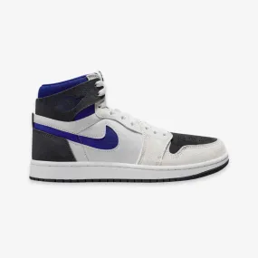 womens jordan 1 zoom air cmft 2 (neutral grey/ concord)