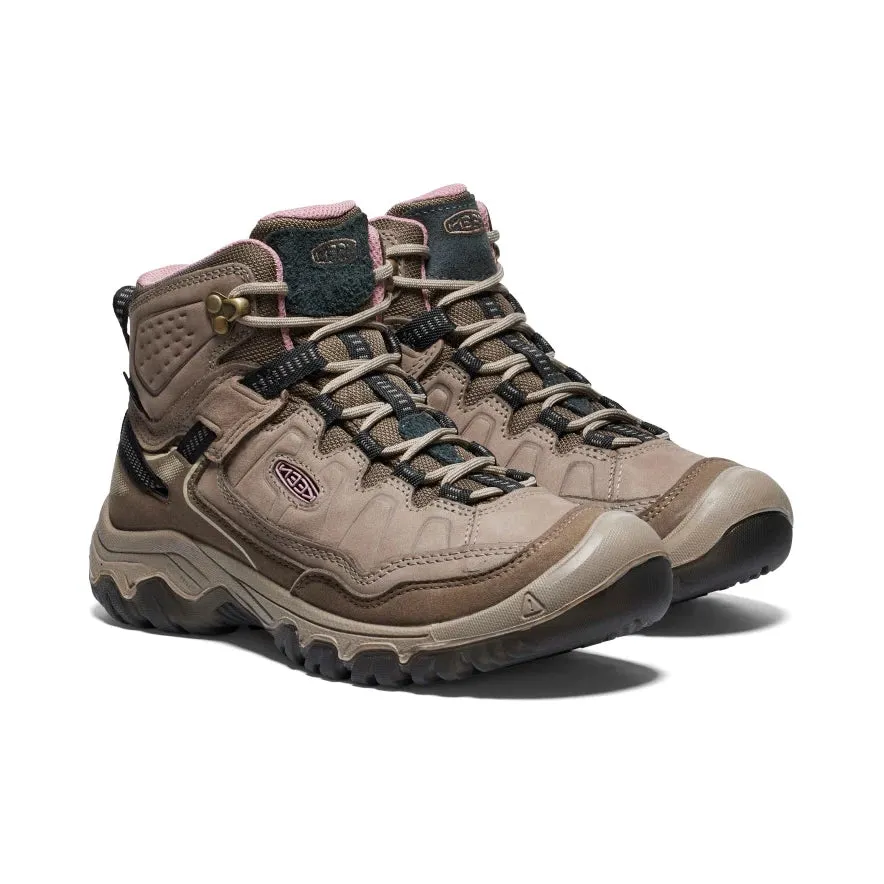 Women's Targhee IV Waterproof Hiking Boot - Brindle/Nostalgia Rose